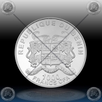 1oz  BENIN 1000 FRANCS - NOSOROG "Protection de la Nature" 2015